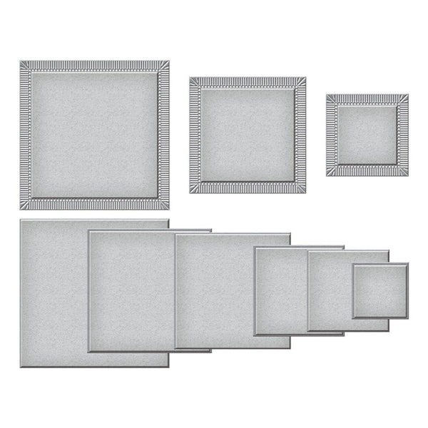 Spellbinders fluted squares S4-1151