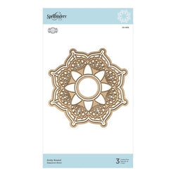 Spellbinders doily round