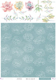 The Purple Magnolia - What the Succulent - Patterns turquoise - Click picture for details