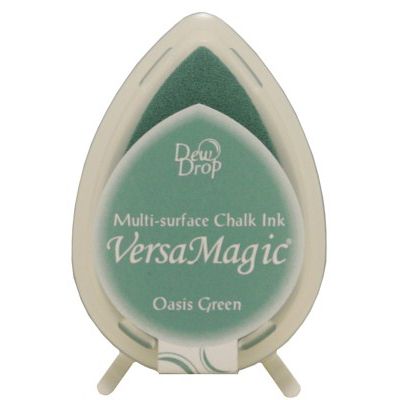 Versamagic dew drop ink pad - Oasis green