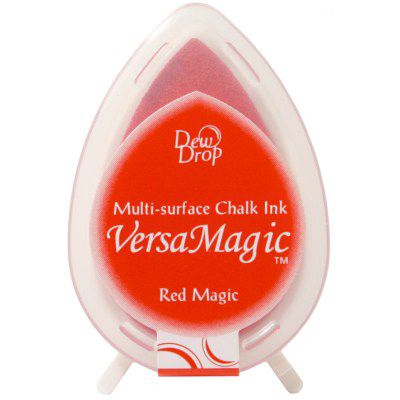 Versamagic dew drop ink pad - Red magic
